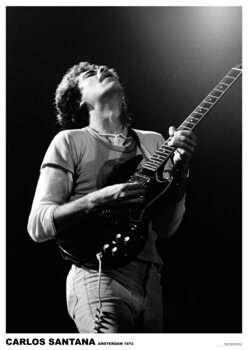 Juliste Carlos Santana - Guitar