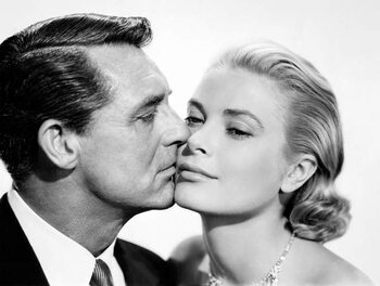 Juliste Cary Grant And Grace Kelly, To Catch A Thief 1955 Directed By Alfred Hitchcock
