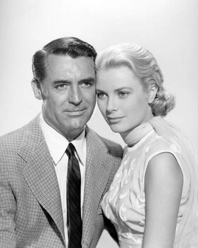 Juliste Cary Grant And Grace Kelly, To Catch A Thief 1955 Directed Byalfred Hitchcock