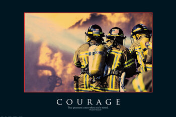 Juliste Courage