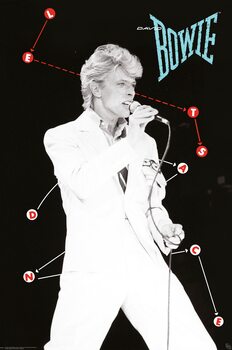 Juliste David Bowie - Let‘s Dance