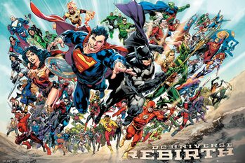 Juliste DC Universe - Rebirth