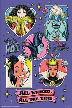 Juliste Disney - Villains