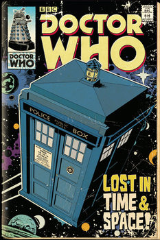 Juliste  Doctor Who - Tardis Comic
