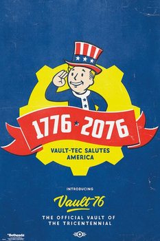 Juliste Fallout 76 - Tricentennial