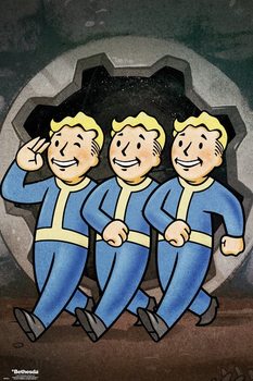 Juliste Fallout 76 - Vault Boys