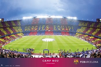 Juliste  FC Barcelona - Camp NOU