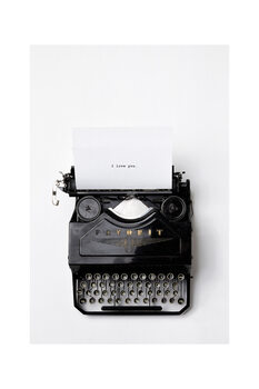 Taideprintti Finlay & Noa - Typewriter
