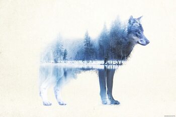 Juliste Forest Wolf