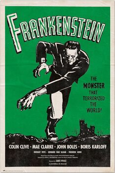 Juliste Frankenstein
