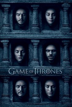 Juliste  Game of Thrones - Hall of Faces