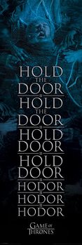Juliste  Game of Thrones - Hold the door Hodor