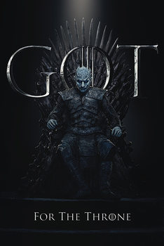 Juliste  Game Of Thrones - Night King For The Throne