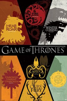 Juliste GAME OF THRONES - sigils