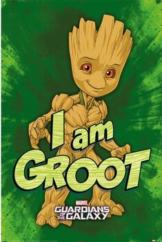Juliste Guardians of the Galaxy - I am Groot