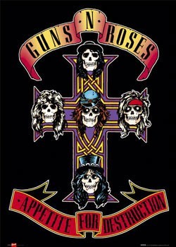 Juliste Guns'n'Roses - appetite