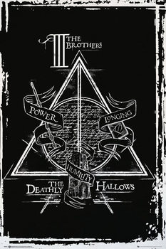 Juliste Harry Potter - Deathly Hallows Graphic