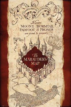 Juliste  Harry Potter - Marauder's Map