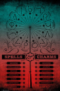 Juliste  Harry Potter - Spells And Charms