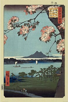 Juliste Hiroshige - Masaki & Suijin Grove