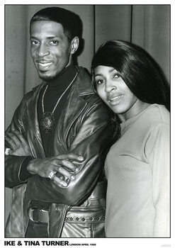 Juliste Ike and Tina Turner - London April 1968
