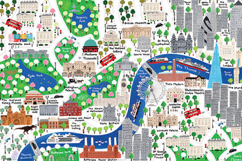 Juliste  Jamie Malone - London