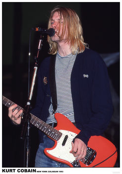 Juliste Kurt Cobain / Nirvana - New York Coliseum 1993