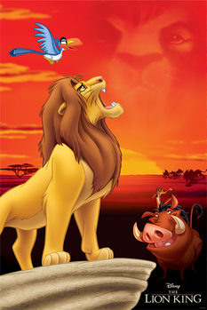 Juliste  Leijonakuningas - King of Pride Rock