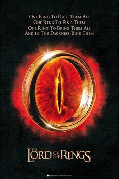 Juliste Lord of the Rings - The One Ring