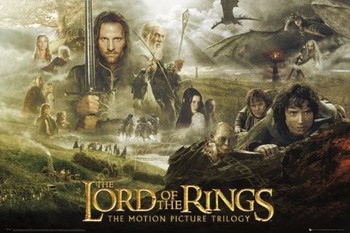 Juliste  LORD OF THE RINGS - trilogy