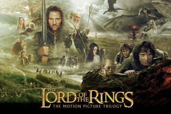 XXL Juliste Lord of the Rings - Trilogy