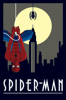 Juliste Marvel Deco - Spider-Man Hanging
