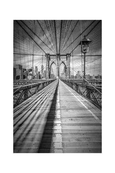 Taideprintti Melanie Viola - NEW YORK CITY Brooklyn Bridge
