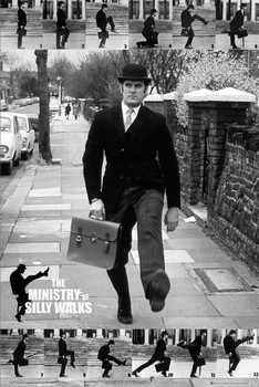 Juliste Monty Python - the ministry of silly walks