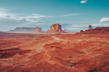 Juliste Monument Valley during a sunny day