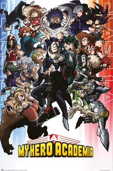 Juliste My Hero Academia - Class 1-A and Class 1-B