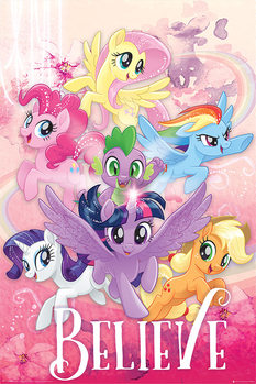 Juliste  My Little Pony: Elokuva - Believe