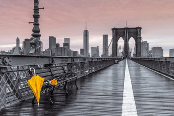 Juliste  New York - Brooklyn bridge, Assaf Frank