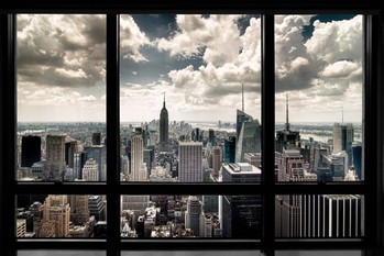Juliste New York - window