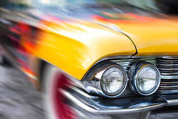 Juliste Oldtimer headlights