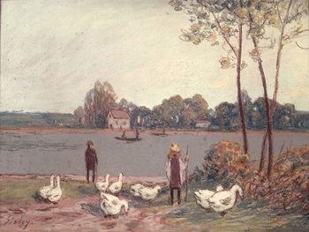 Juliste On the Banks of the Loing