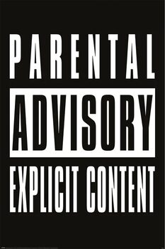 Juliste Parental Advisory - Explicit Content