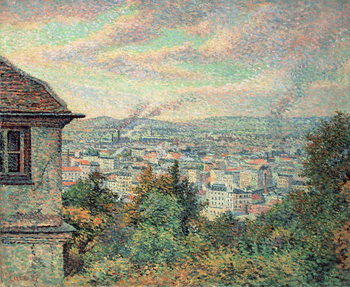 Canvas-taulu Paris, View of Montmartre