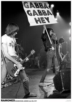 Juliste Ramones Roundhouse - London 1977