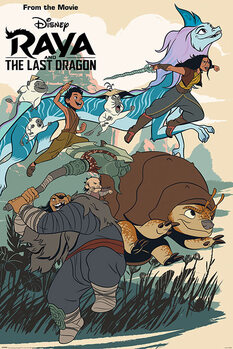 Juliste Raya and the Last Dragon - Jumping into Action