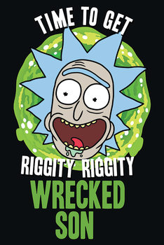 Juliste Rick and Morty - Wrecked Son