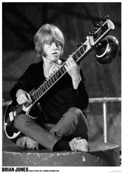 Juliste Rolling Stones / Brian Jones  - Ready Steady Go / Sitar