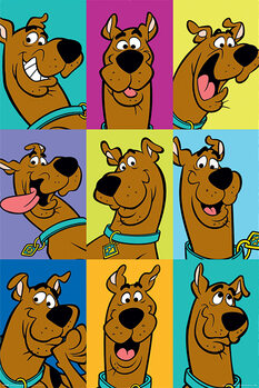 Juliste Scooby Doo - The Many Faces of Scooby Doo