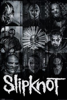Juliste  Slipknot - Masks