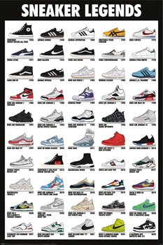 Juliste Sneaker Legends